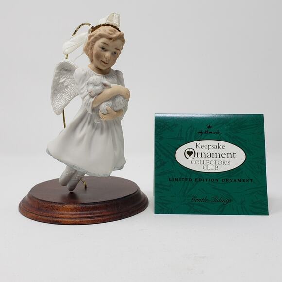 1993 Hallmark Gentle Tidings Handcrafted Keepsake Holiday Christmas Ornament - Picture 3 of 8